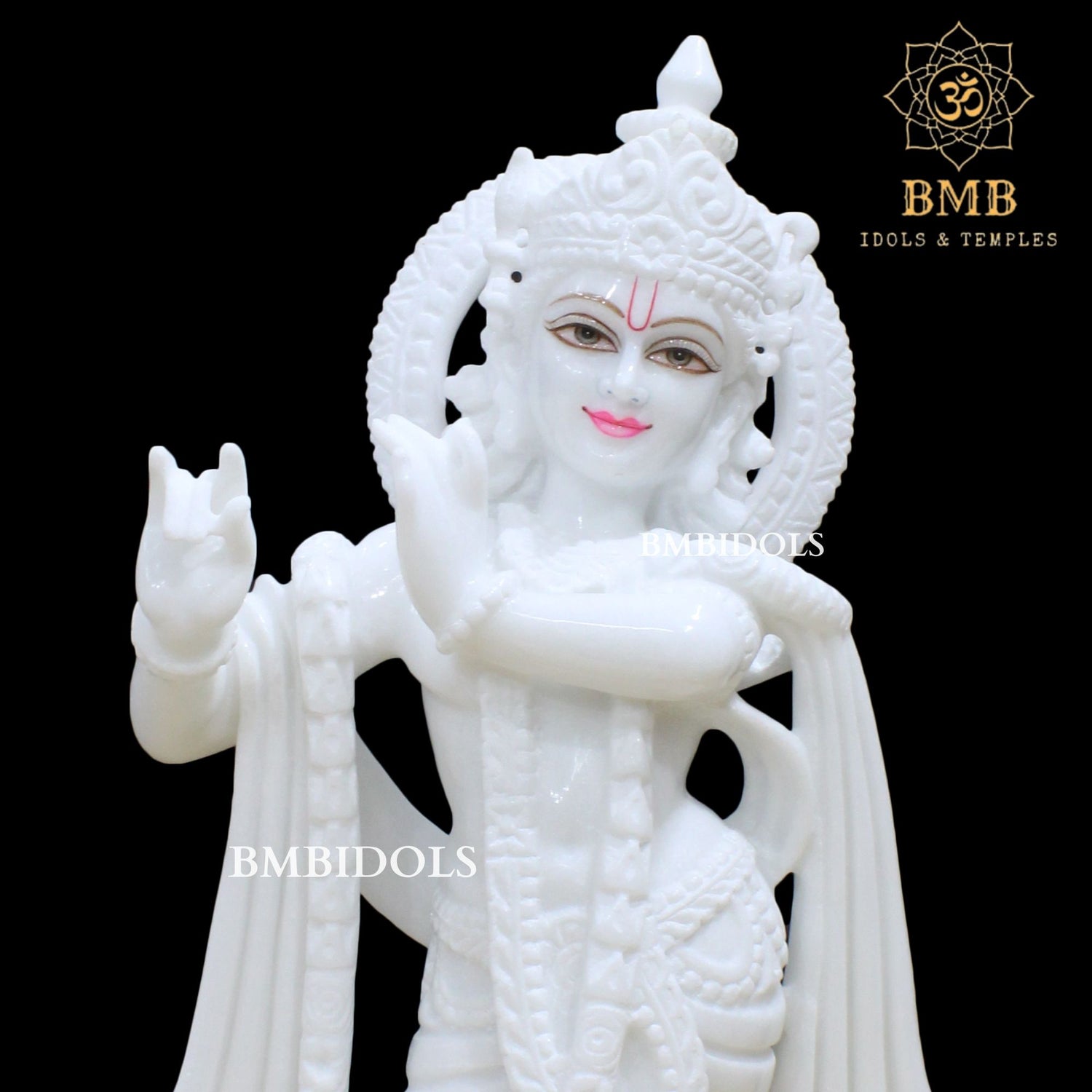 Marble Krishna Idol