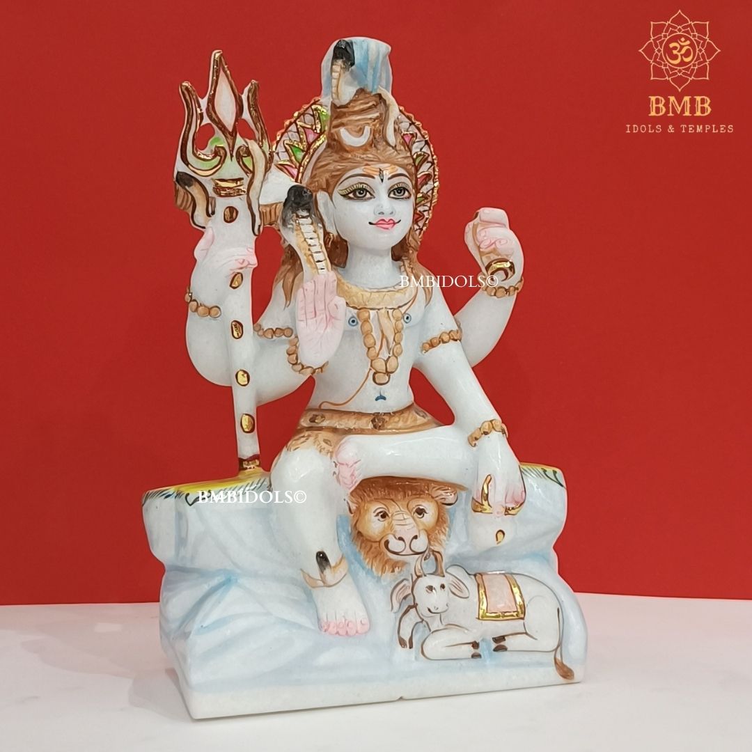 Marble Shiva Statue