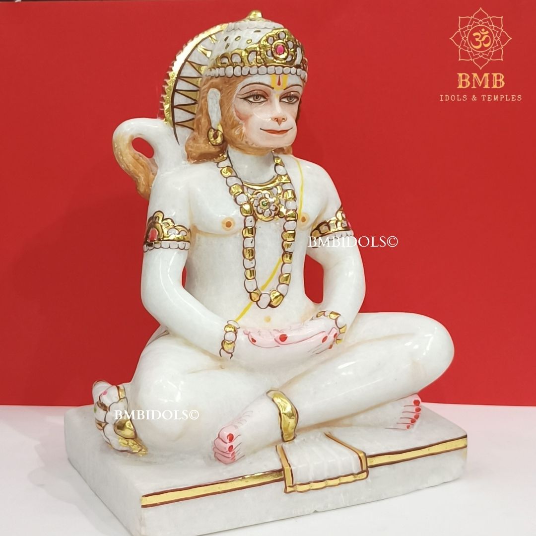 Marble Hanuman Idol