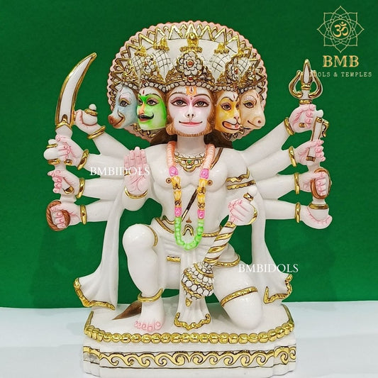 Marble Panchmukhi Hanuman