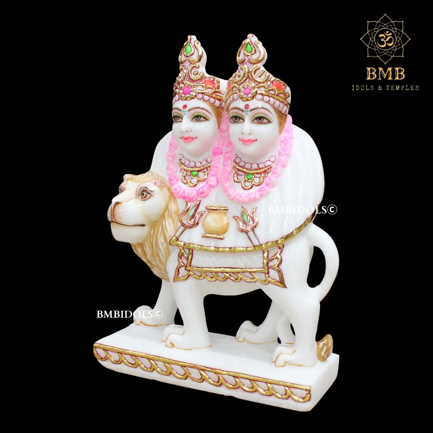 Marble Chamunda Mata Statue