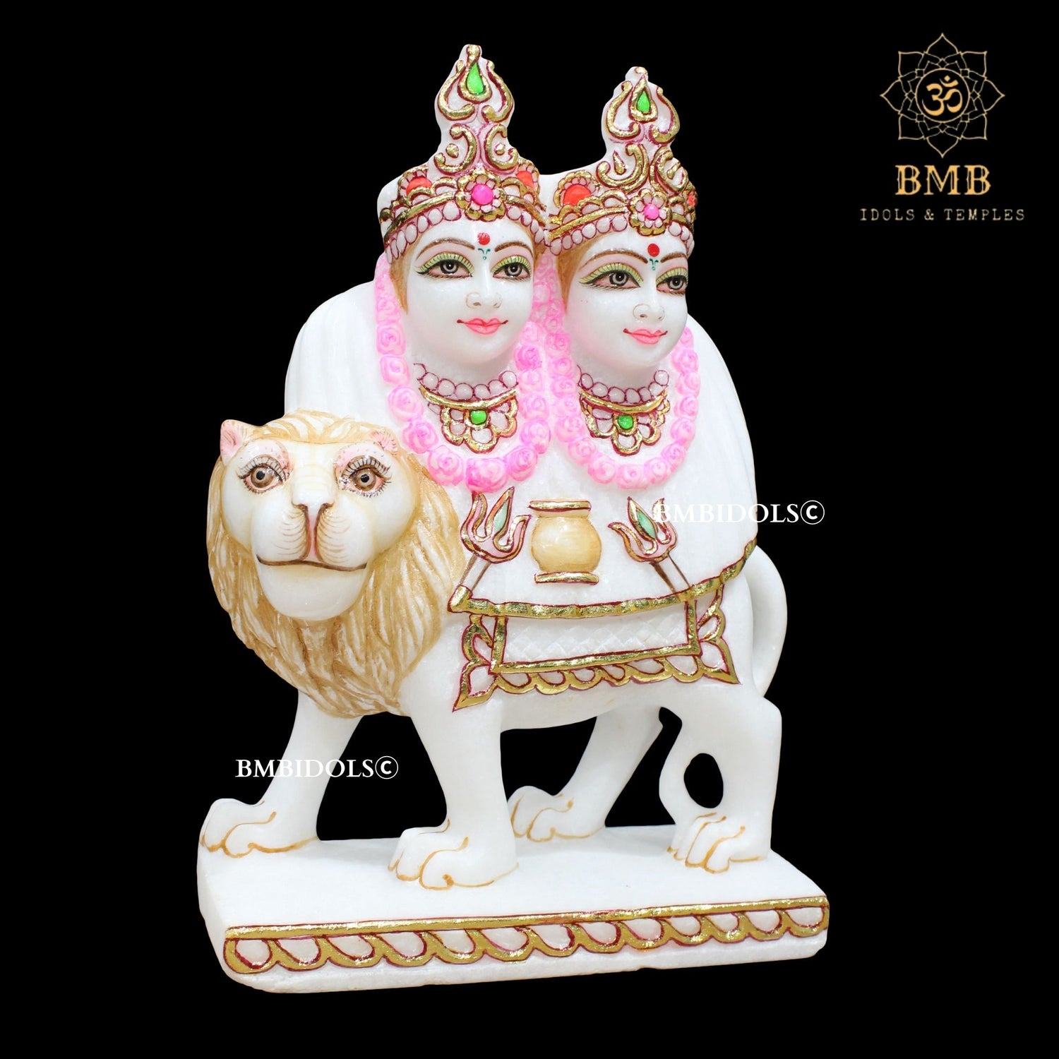 Marble Chamunda Mata Statue