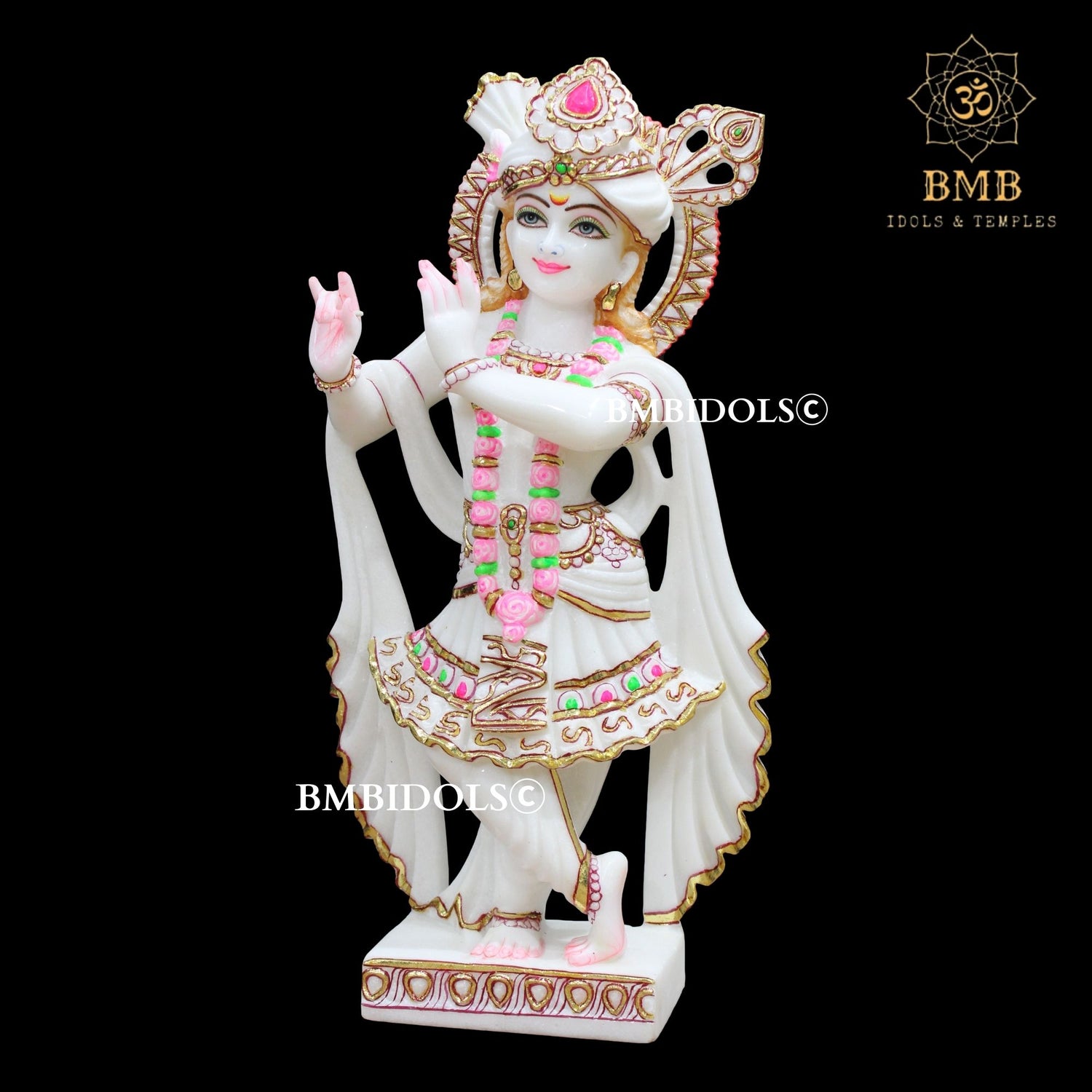 Marble Krishna Statue