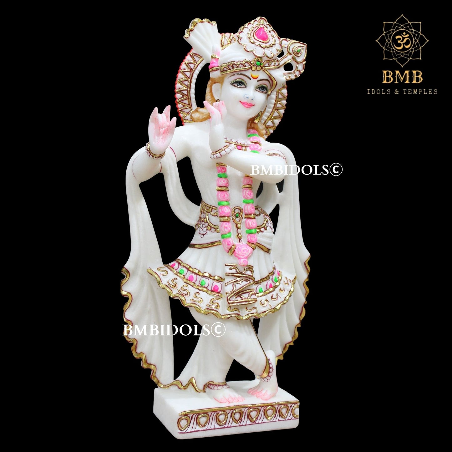 Marble Krishna Idol