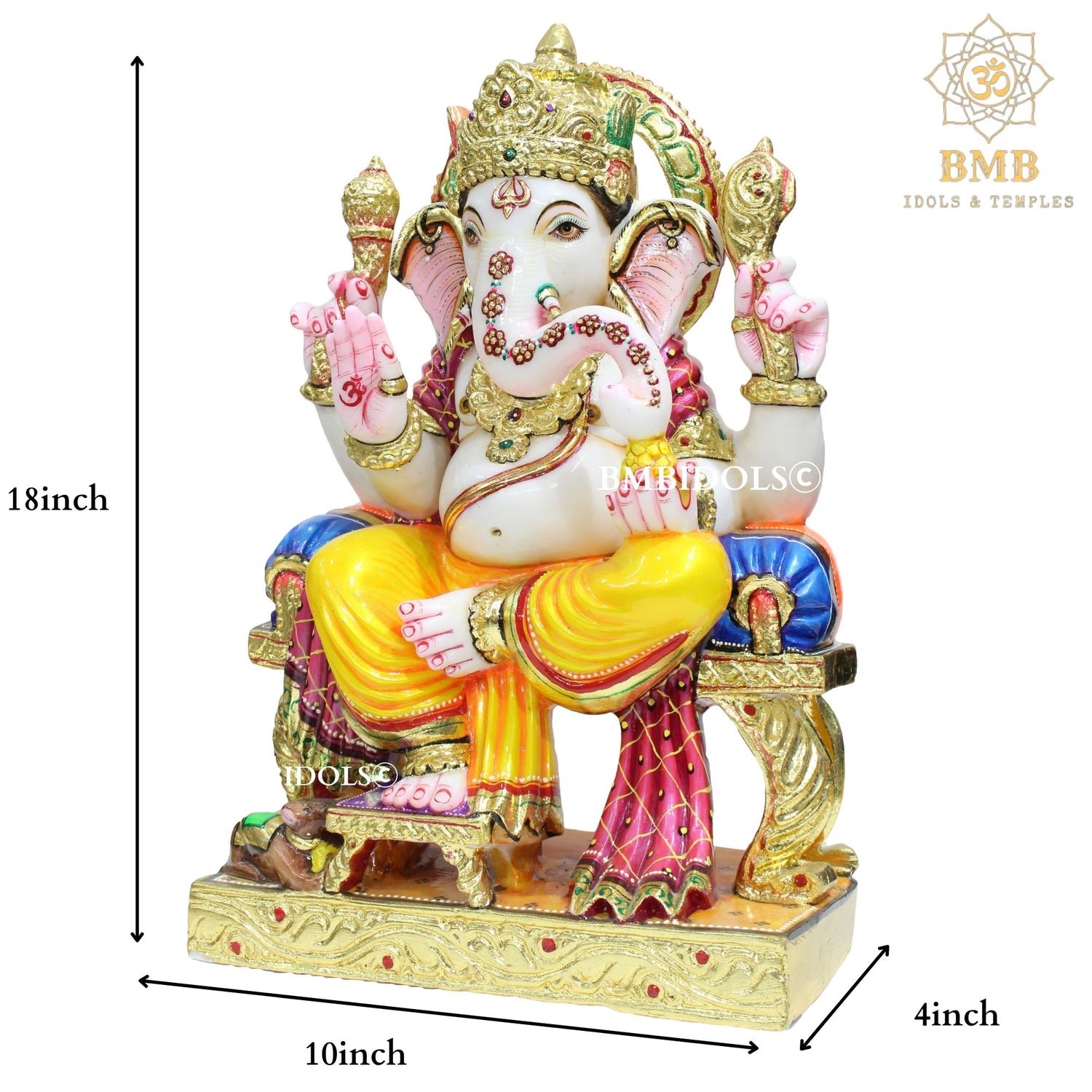 Marble Ganpati Statue