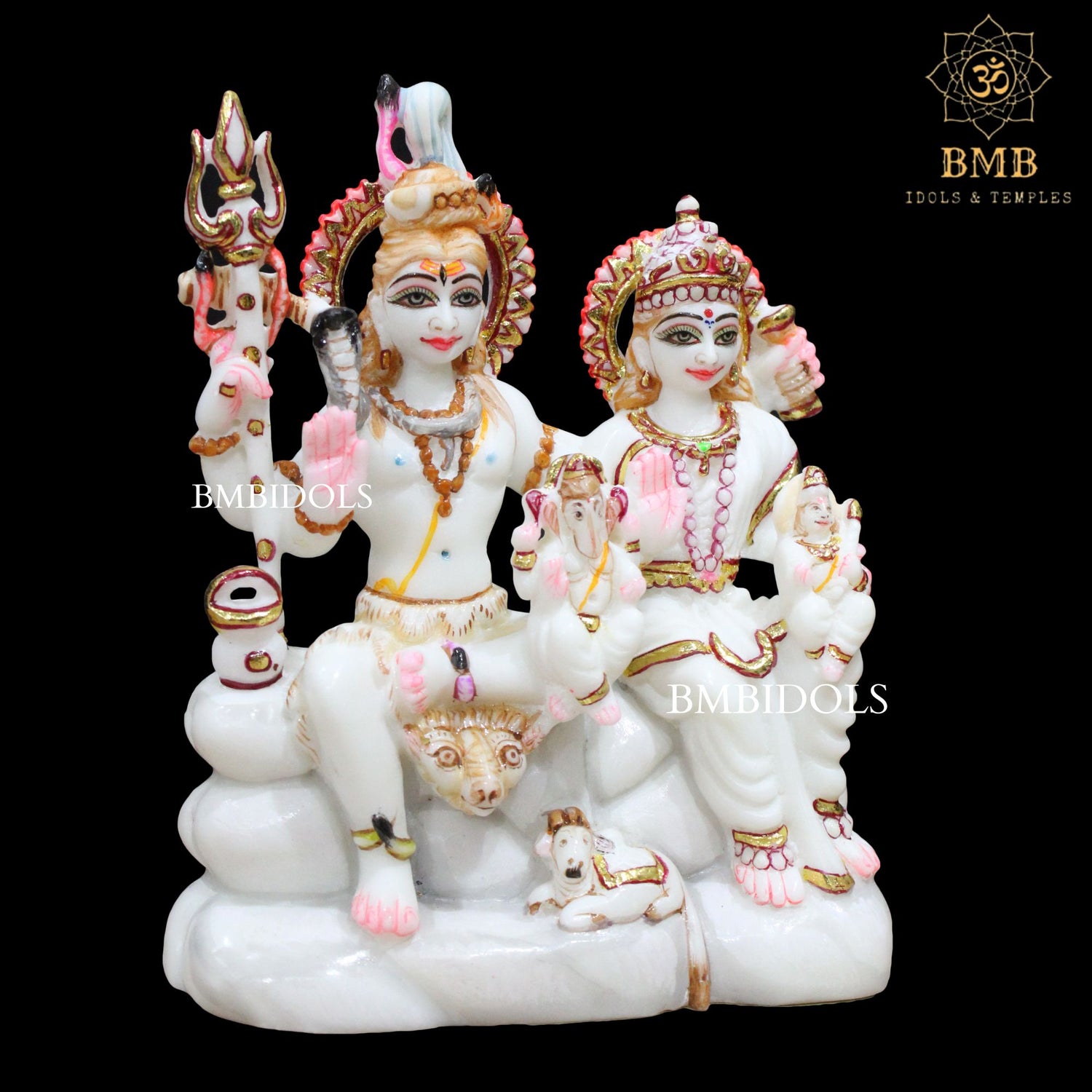 Marble shiv Parivar Murti