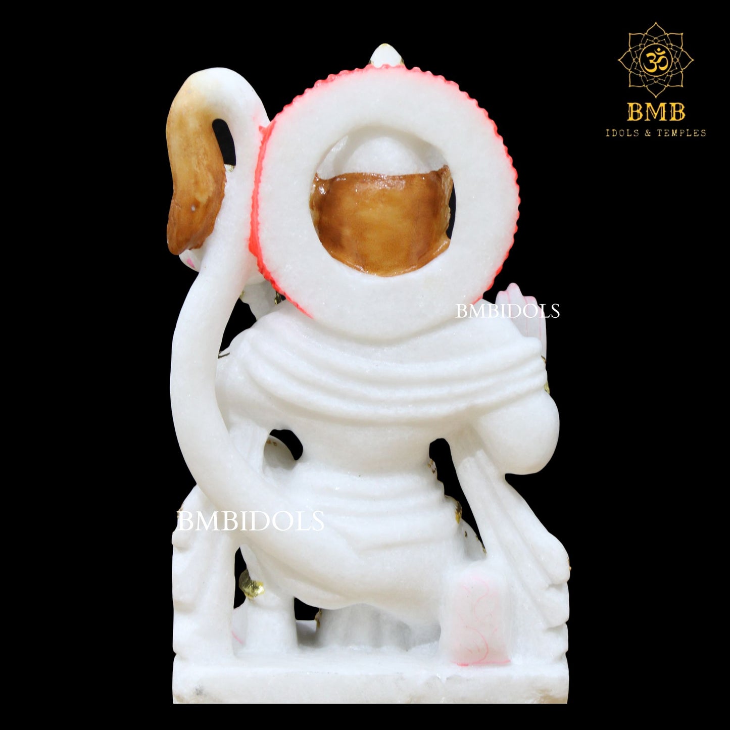 Marble Ashirwad Hanuman Statue for Homes in Small Size