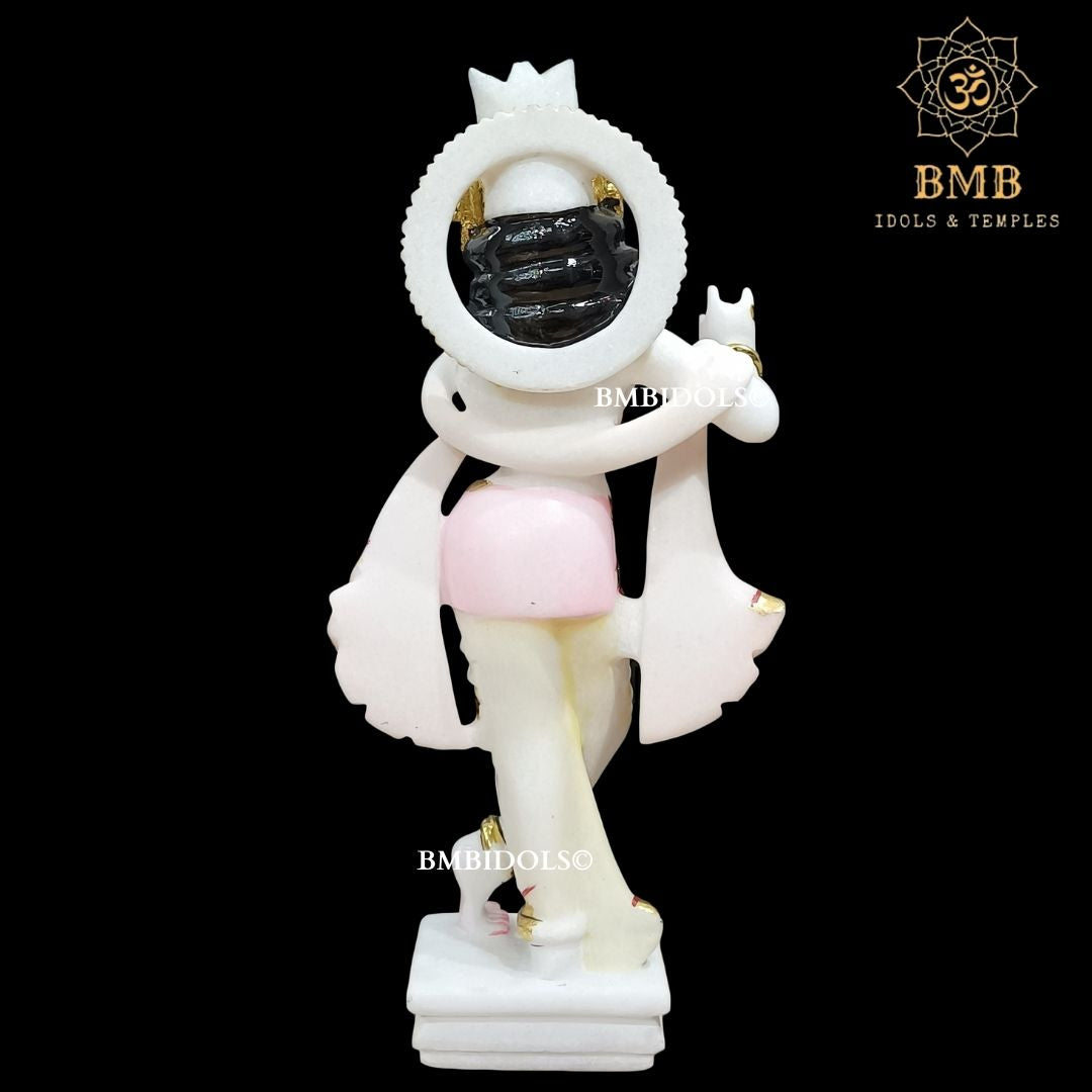 Marble Radha Krishna Statue Made in White Makrana Marble