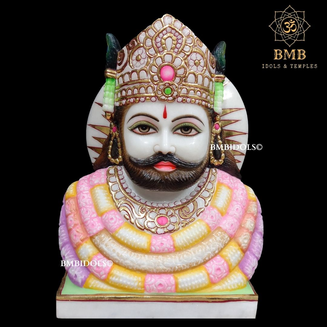 PREORDER Marble Khatu Shyam Ji Statue made in Vietnam Marble