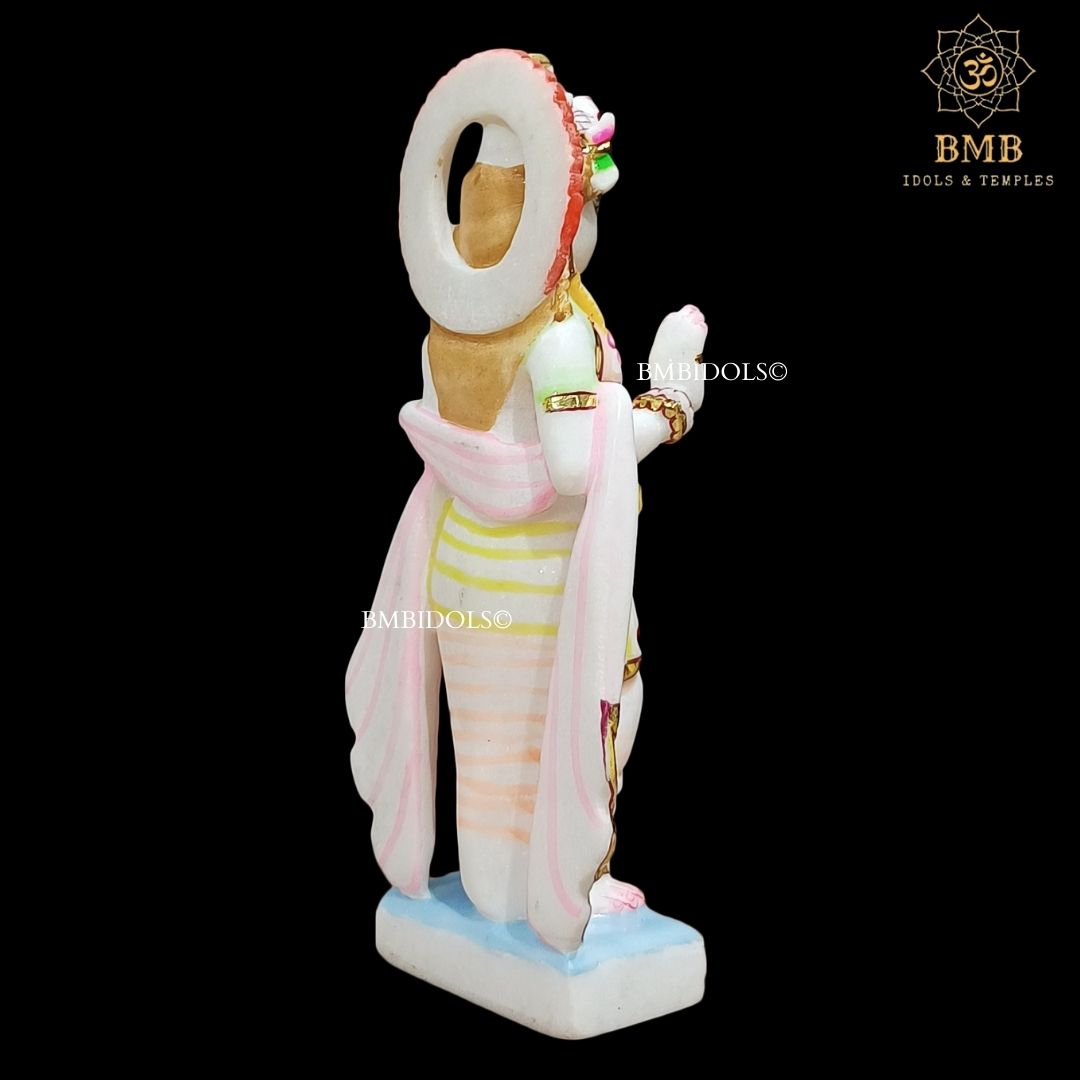 Small Marble Ram Darbar Statue for Home and Temples made in Makrana Marble