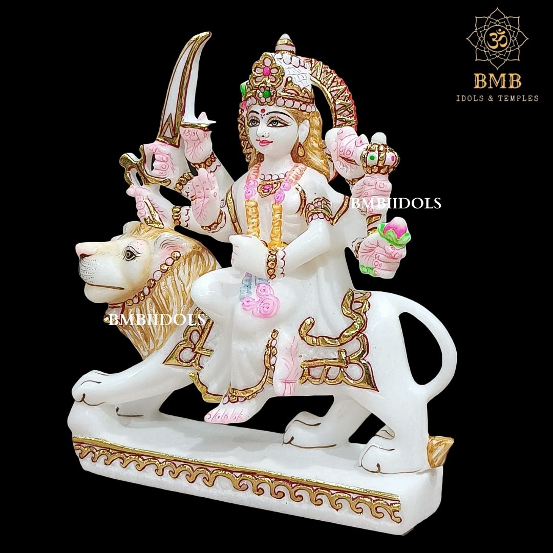 Marble Durga Murti