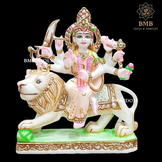 Marble Durga Statue