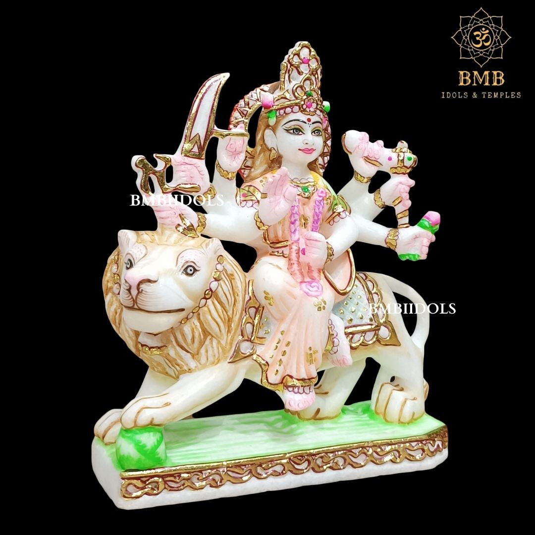 Marble Durga Maa Statue