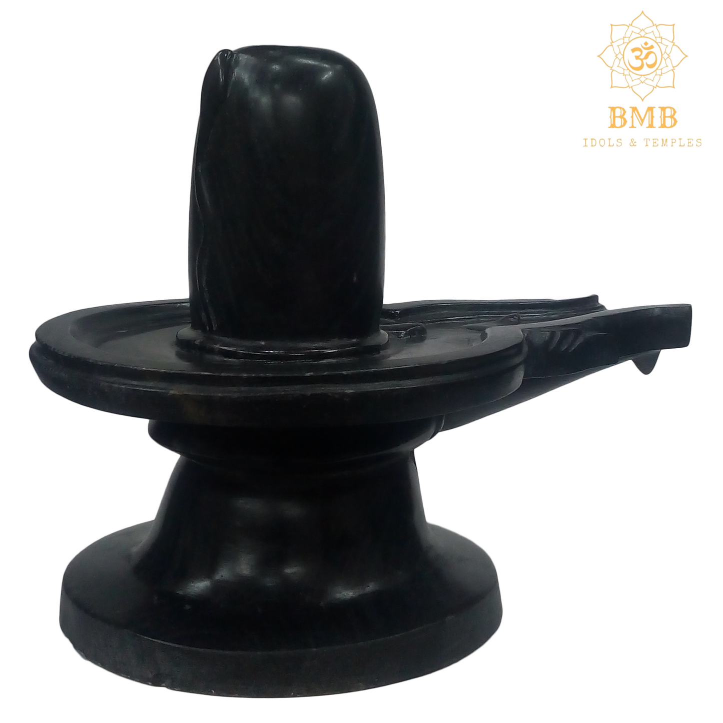 Shivling Statue in pure Black Stone the statue of Lord Shiva