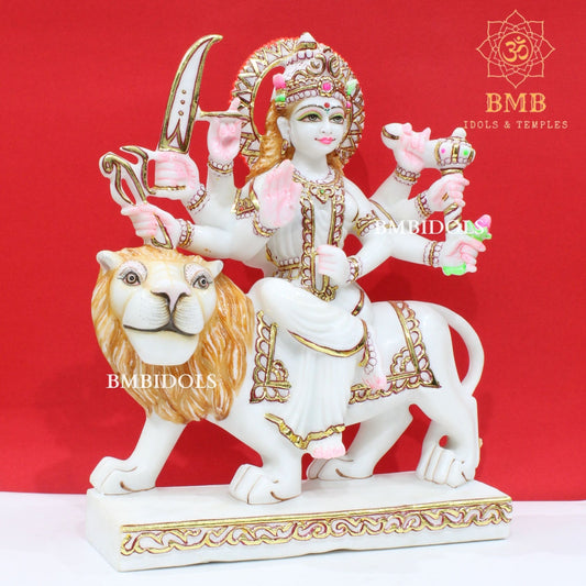 Marble Durga Statue