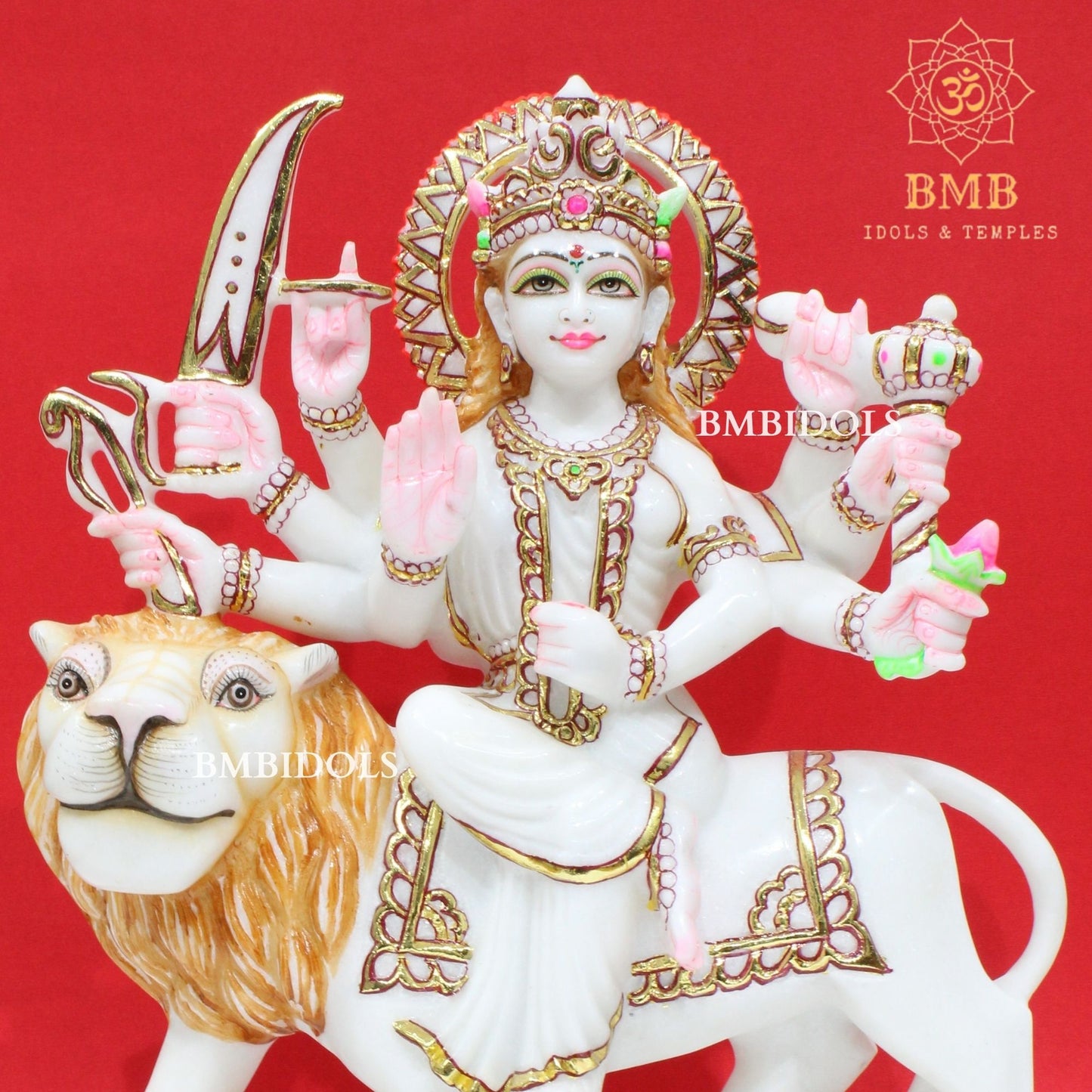 Marble Durga Mata Murti