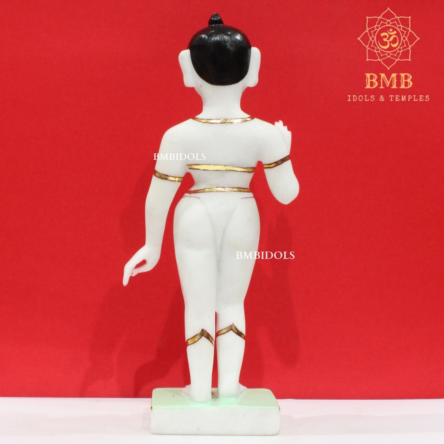 Marble Iskcon Radha Krishna Murti in Makrana Marble in 15inches