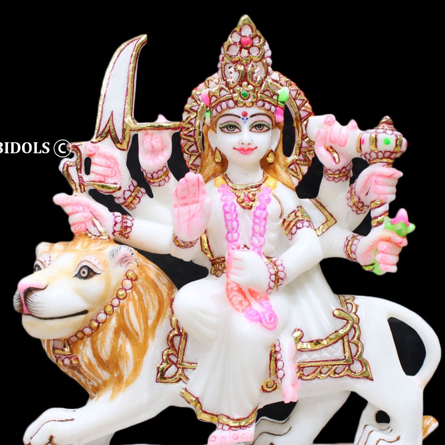 Marble Durga mata Statue