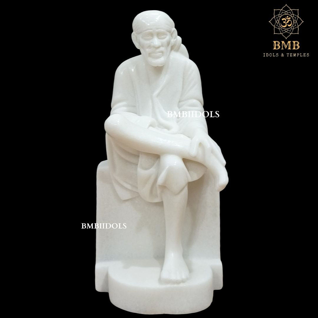 Marble Sai baba Statue 