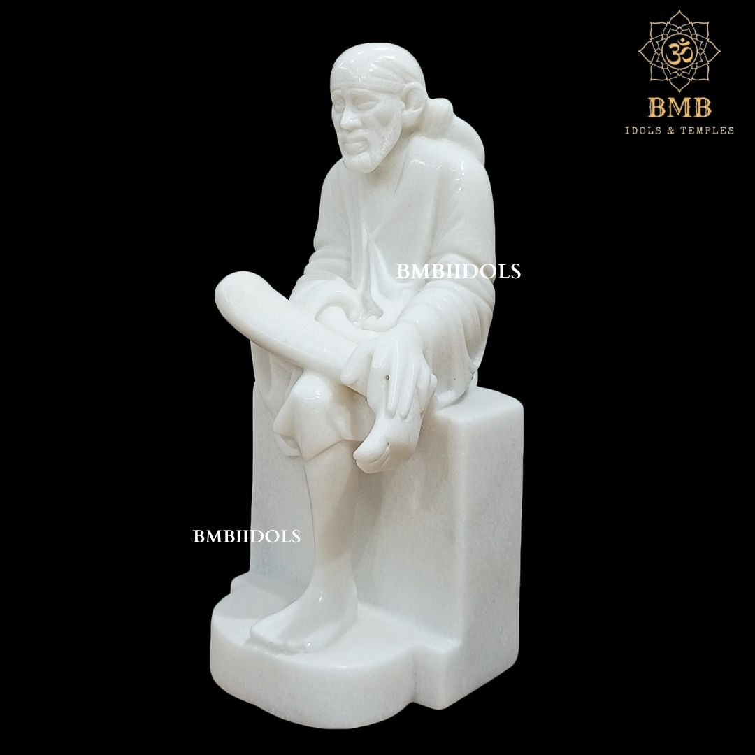 Marble Sai Baba Idol