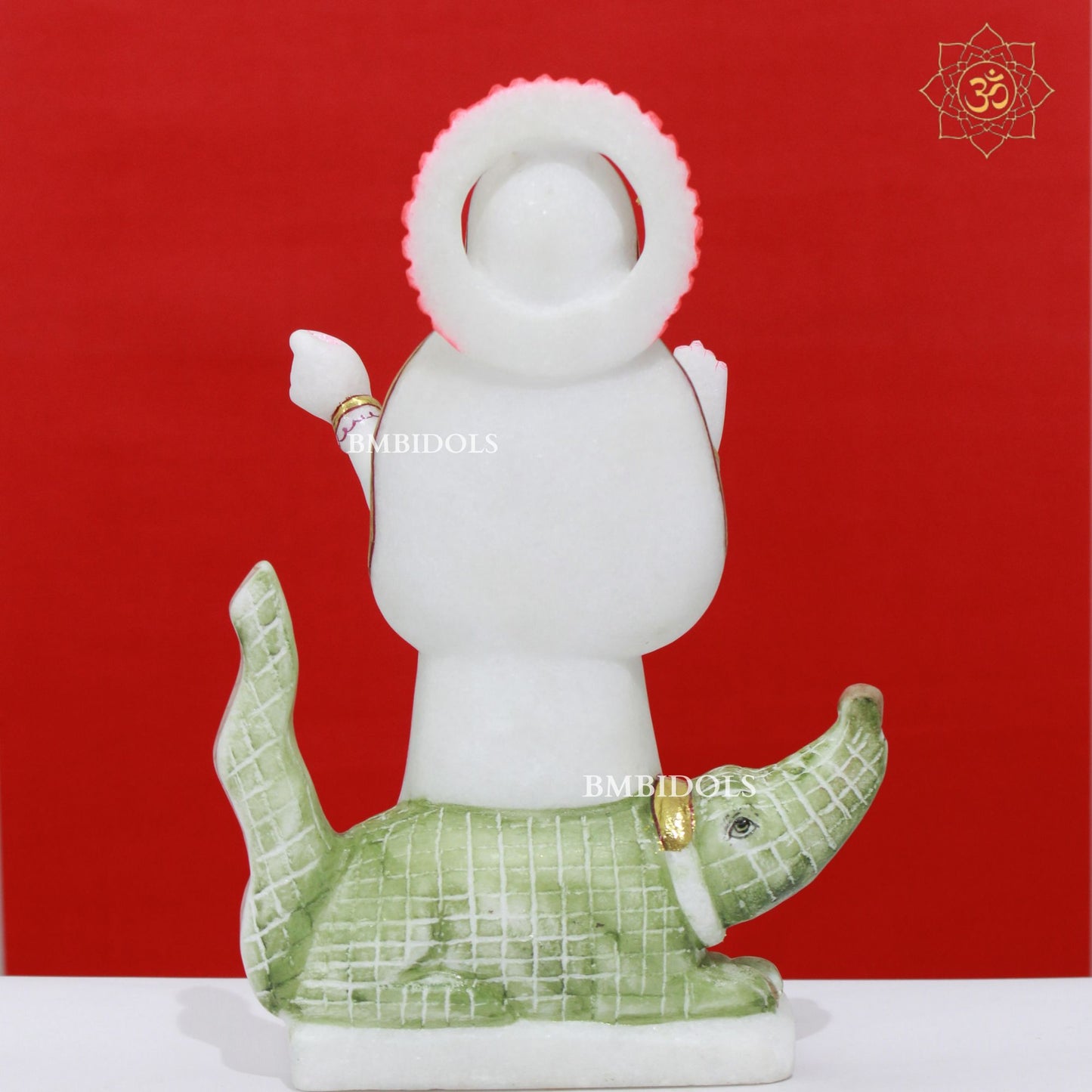 Marble Khodiyar Maa Murti made in Makrana Marble in 12inches